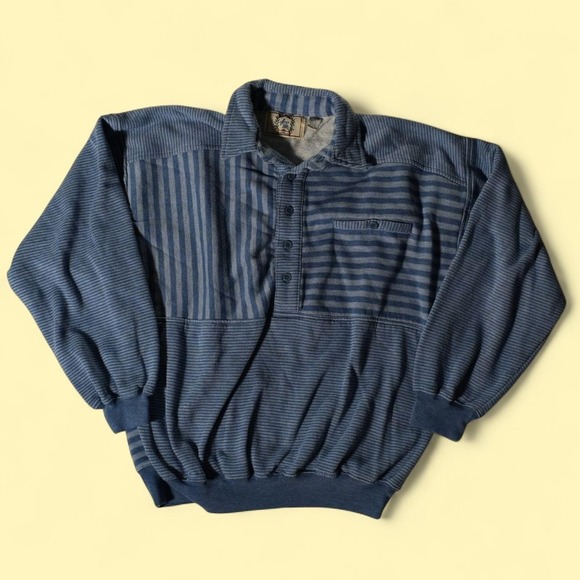 Vintage Sears Roebuck & Co Sweatshirt Size L Blue GUC